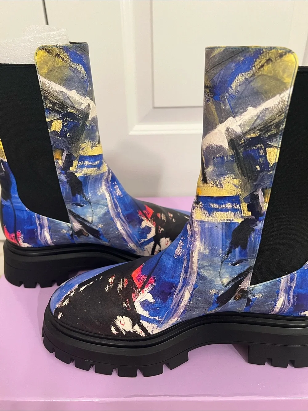 Stuart Weitzman x Kidsuper studios W US size 8